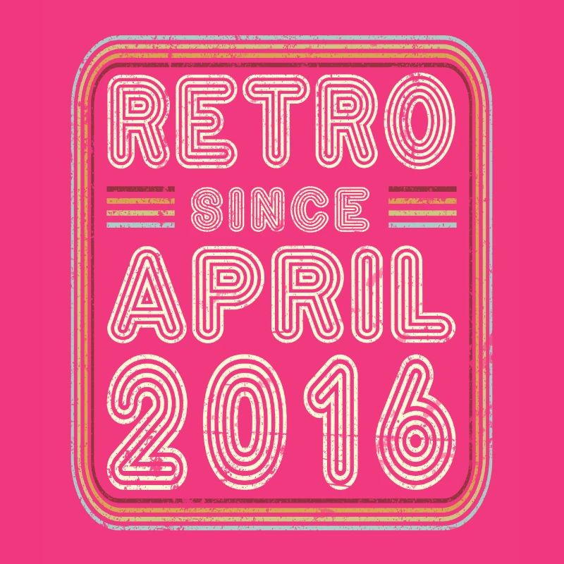 Geburtstag April 2016 Retro Geschenk