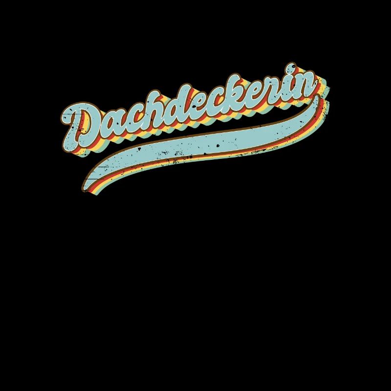 Dachdecker Vintage Handwerker Dachdeckerin