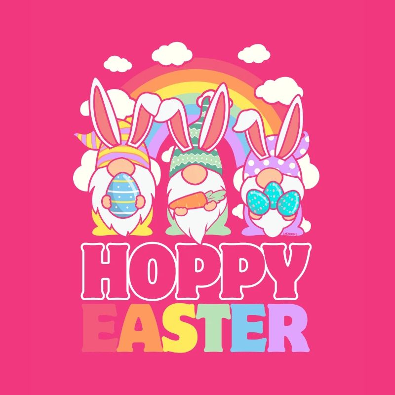 Hoppy Easter - Gnome Easter Eggs