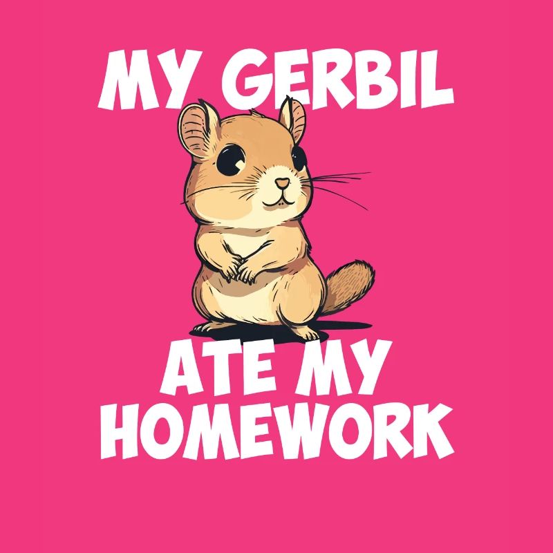 Gerbille a mangé mes devoirs, gerbille