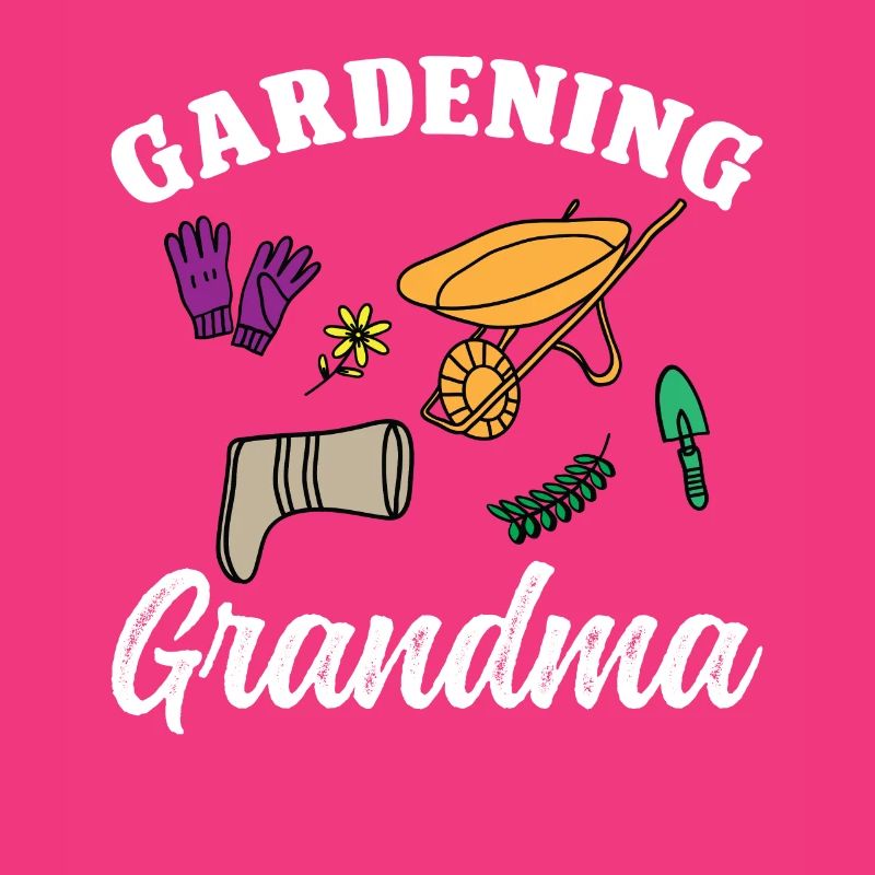 Jardinage grand-mère