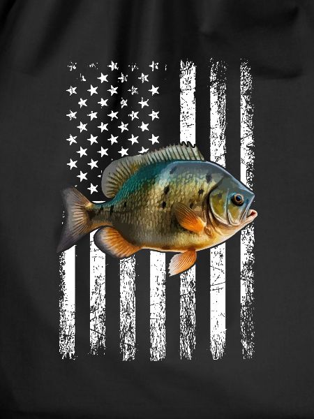 Bluegill American Flag