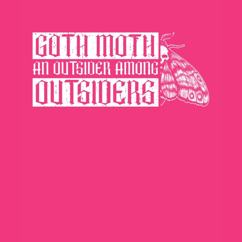 Goth Moth Außenseiter unter Außenseitern Gothic