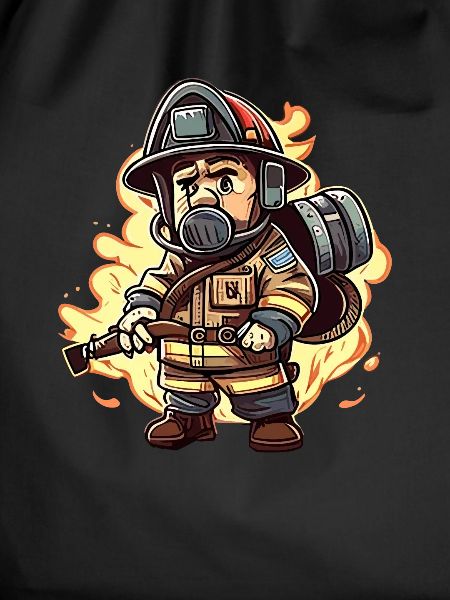 Fireman Cartoon style