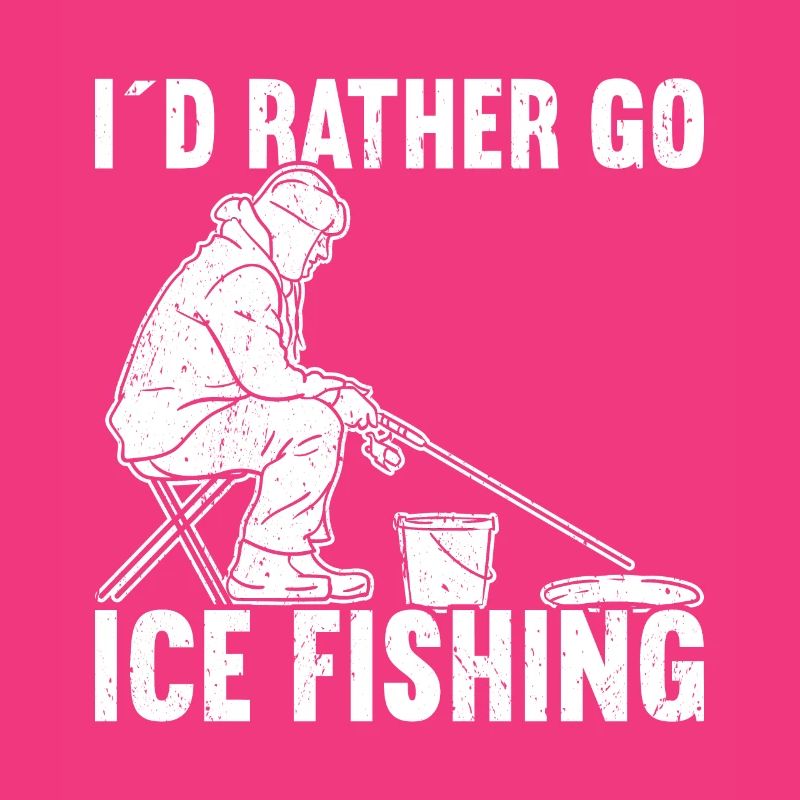 Eisfischen Eisfischer