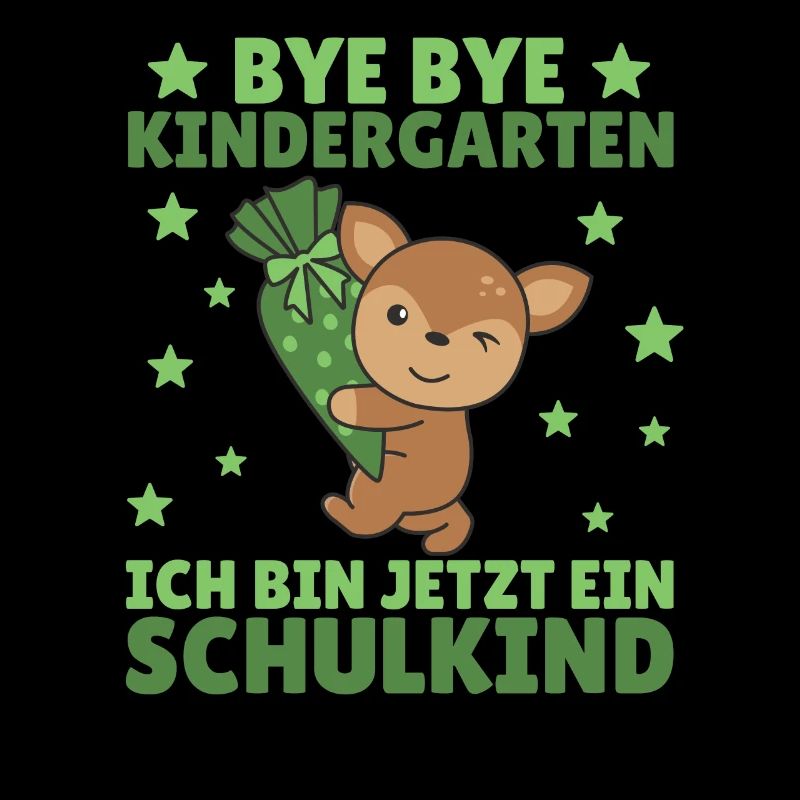 bye bye Kindergarten ich bin jetzt ein Schulkind