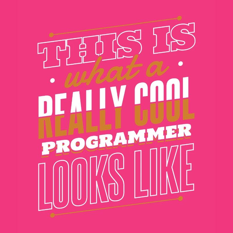 What A Really Cool Programmer Looks Like Coder