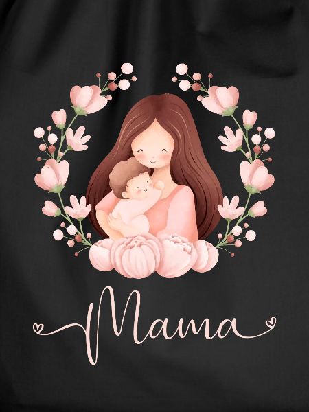 Mama Mutter Kind Blumen Mutterliebe