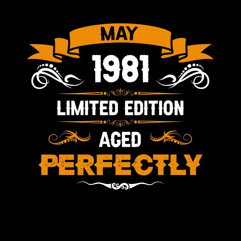 May 1981 Vintage Birthday Gift
