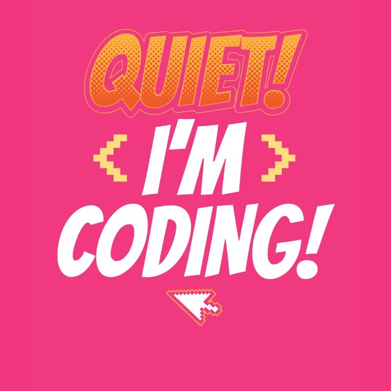 Leise Ich Programmiere Coding Coder Programmieren