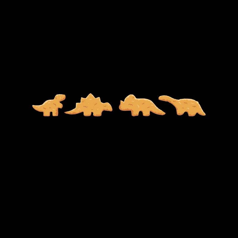 Dino Nuggets Graphic Chicken Nugget Lover