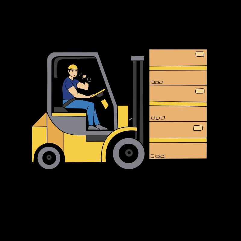 Gabelstaplerfahrer Staplerfahrer