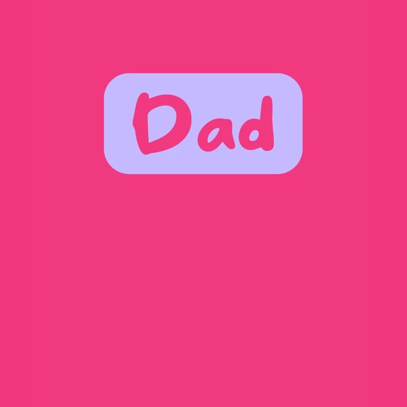 Dad lettering shield
