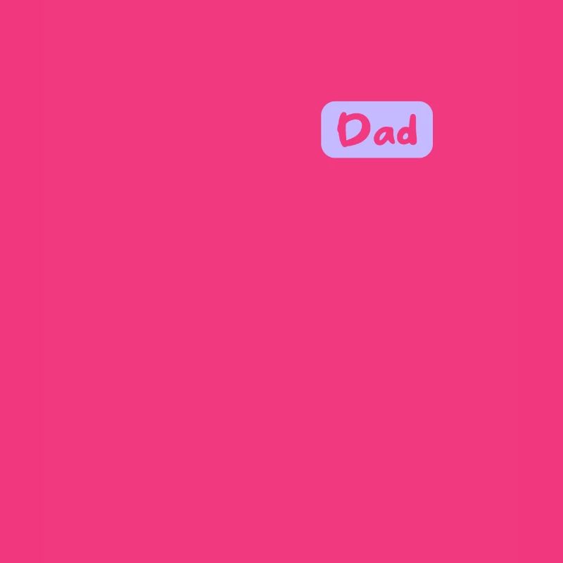 Dad lettering shield
