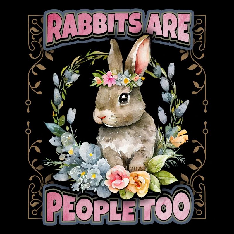Rabbit Kawaii Illustration Rabbit Rabbit Rabbit Saying
