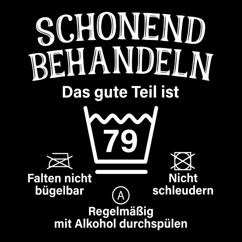 79. Geburtstag Schonend Behandeln 79 Teil Ist 79