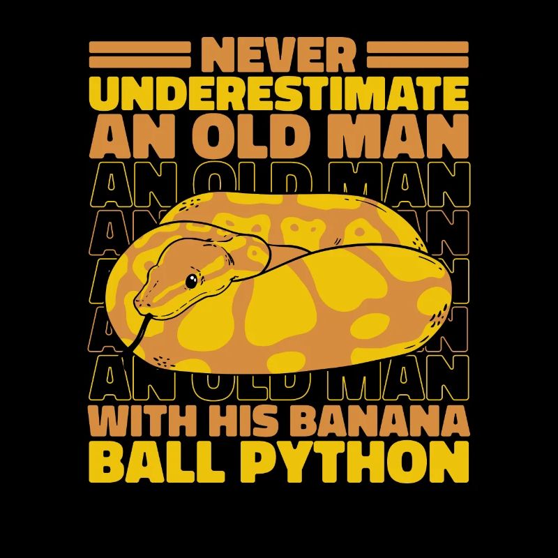 Ne sous-estimez jamais Old Man Python Banana Ball