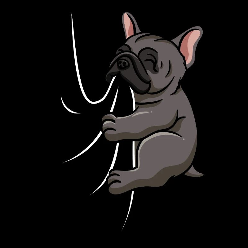Mordeur de bouledogue français