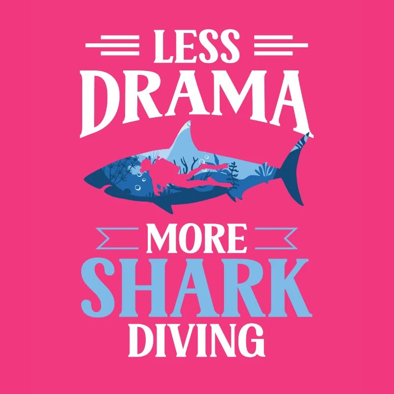 Moins de drame Plus de plongée avec les requins Plongée avec les requins