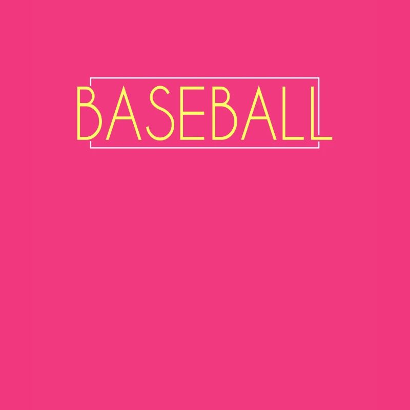 Baseball lettering