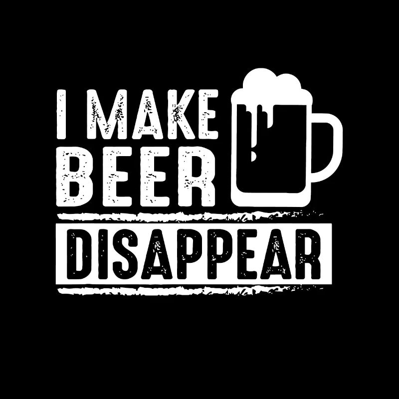 Bierliebhaber Lustiges Geschenk - Ich lasse Bier verschwinden