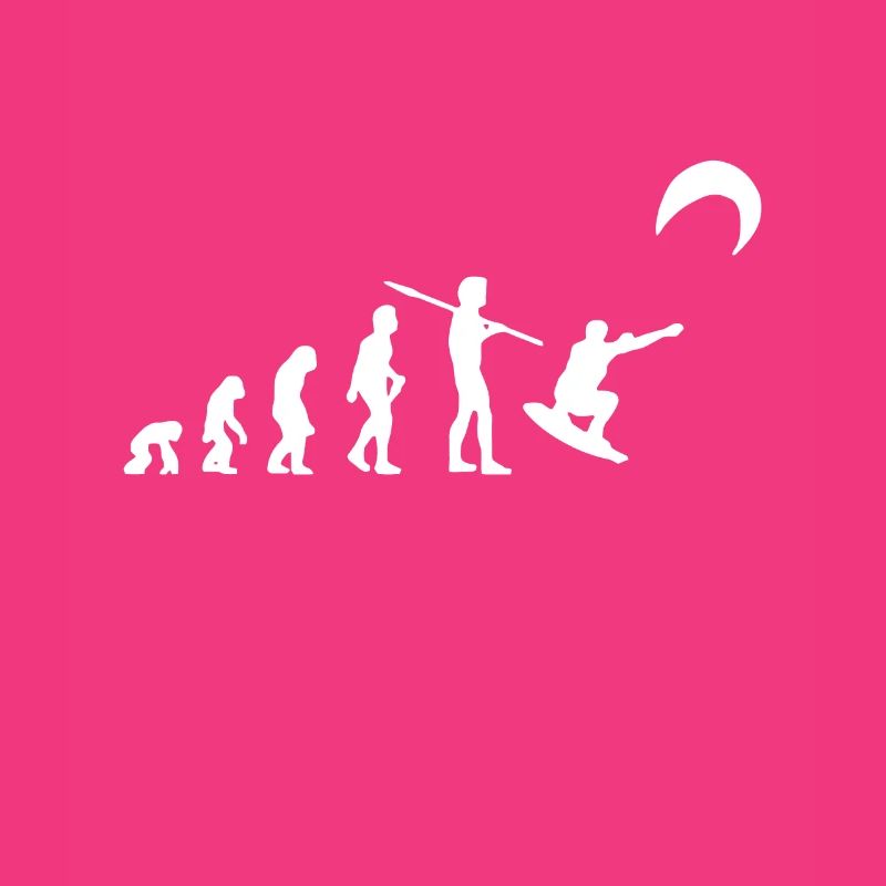 Kitersurfer Evolution Kitesurf