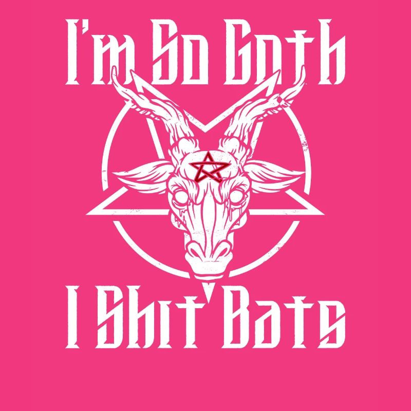 Satan Beelzebub Devil Gothic Pentagram Mystical