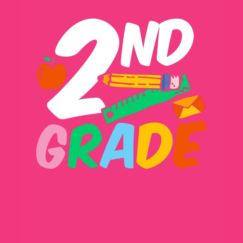 Second Grade Second Grader Teacher Student School