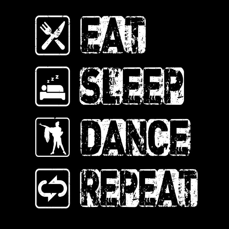 Manger Sommeil Danse Répéter