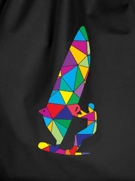 Low Poly Windsurfen Polygon Windsurfen
