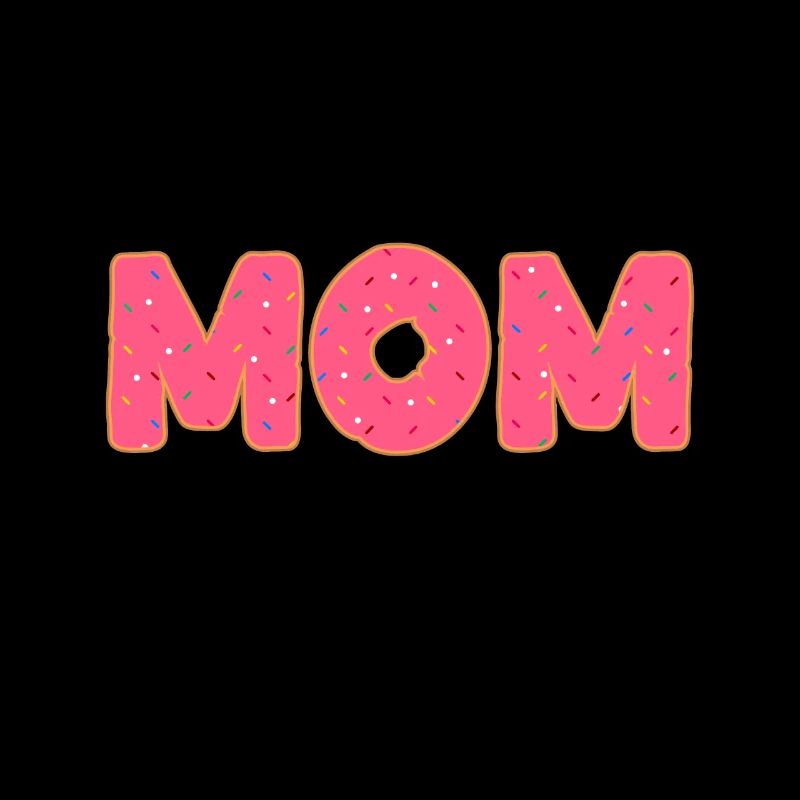 Mama Donut Mutter Donut Liebhaber Party