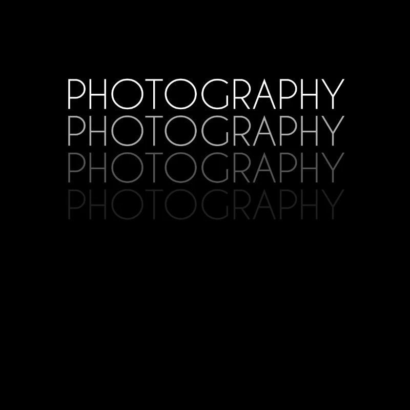 Fotografie Schriftzug
