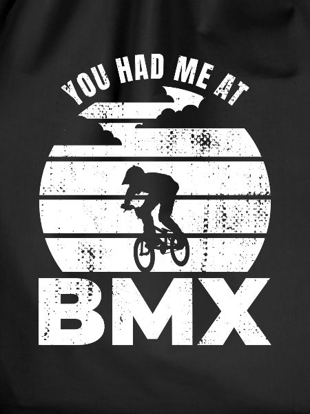 BMX Rider Slogan