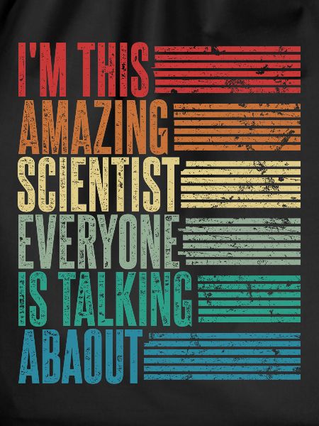 Scientist Scientist Gift Retro