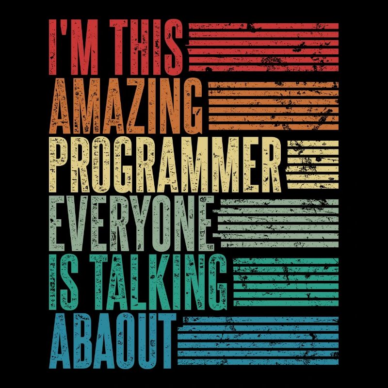 Programmeur Vintage Codeur Cadeau Rétro