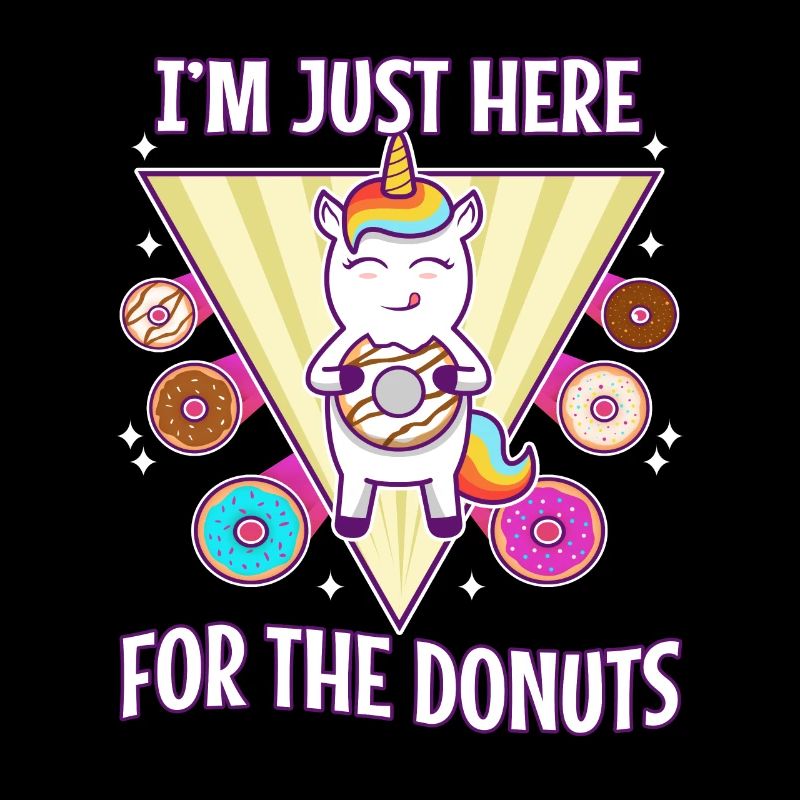 I'm just here for the donuts