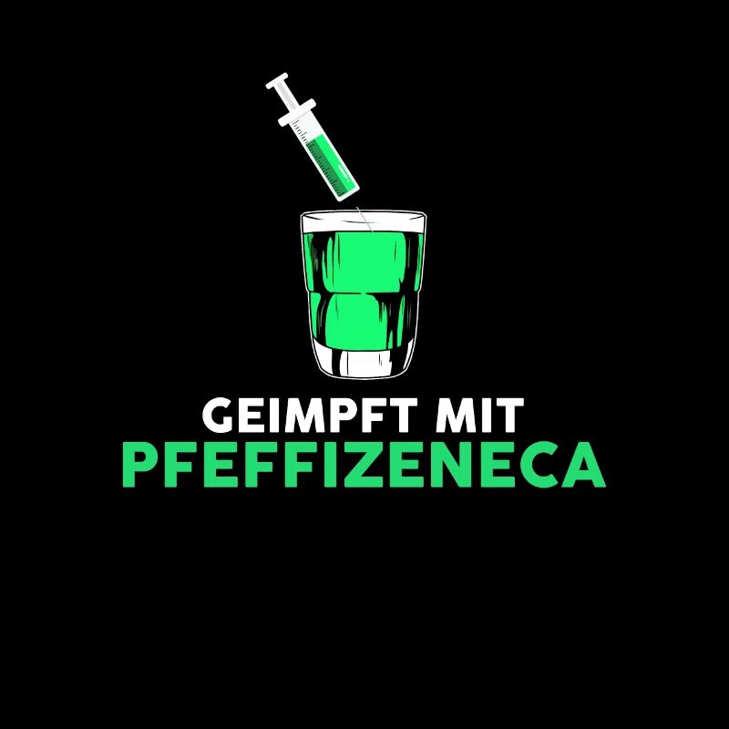 Inoculé avec de la liqueur de menthe poivrée