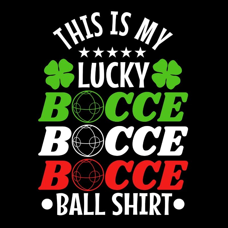 This is my Lucky Bocce ball