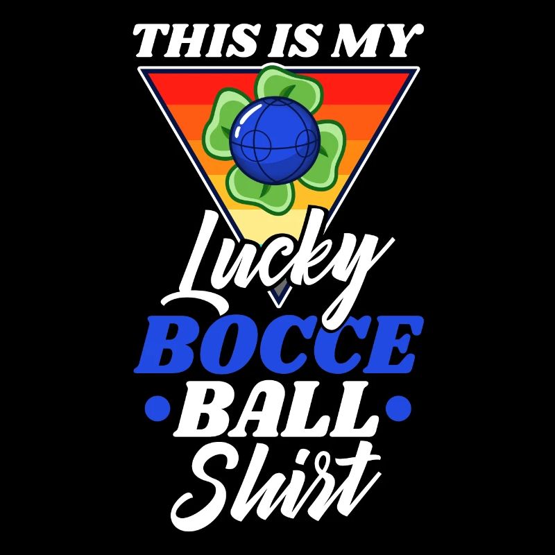 This is my Lucky Bocce ball