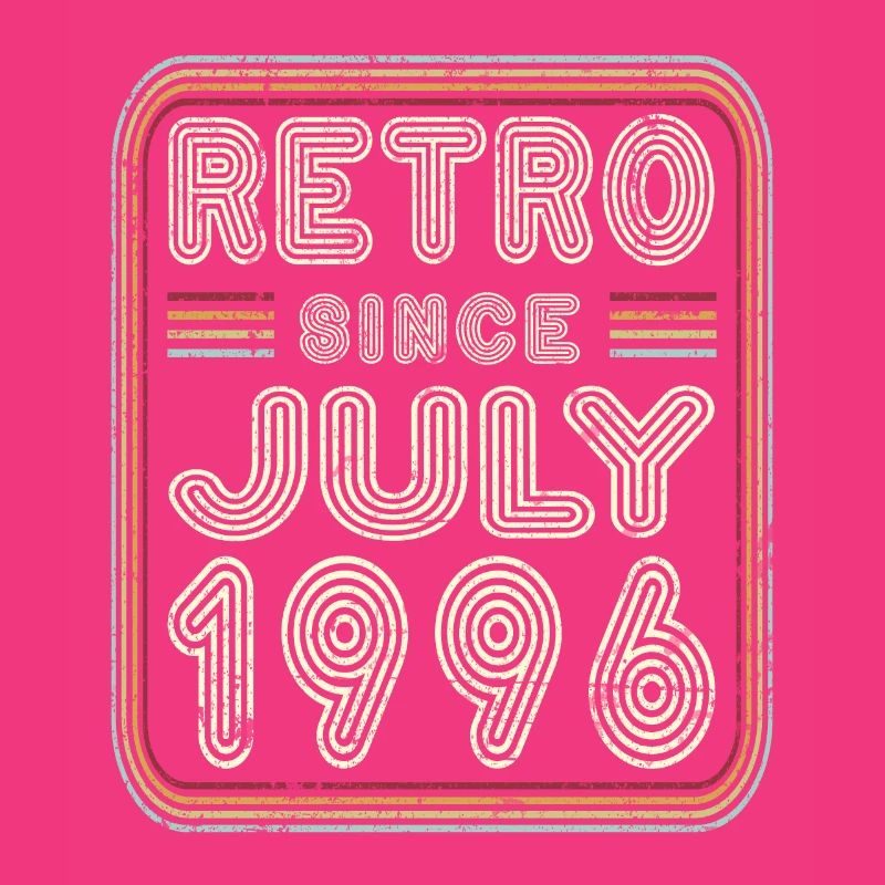 Geburtstag Juli 1996 Retro Geschenk