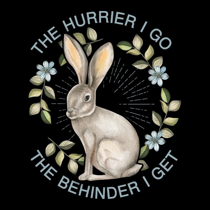 Rabbit, rabbit-hare, funny saying by Lewis-Carroll