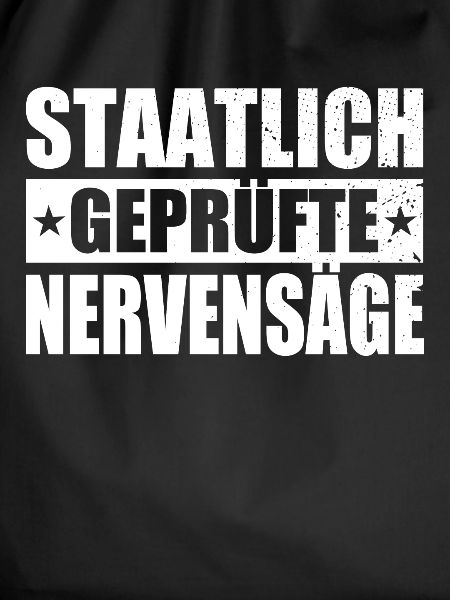 Staatlich Geprüfte Nervensäge Schwester Pubertät