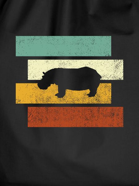 Hippopotamus Retro