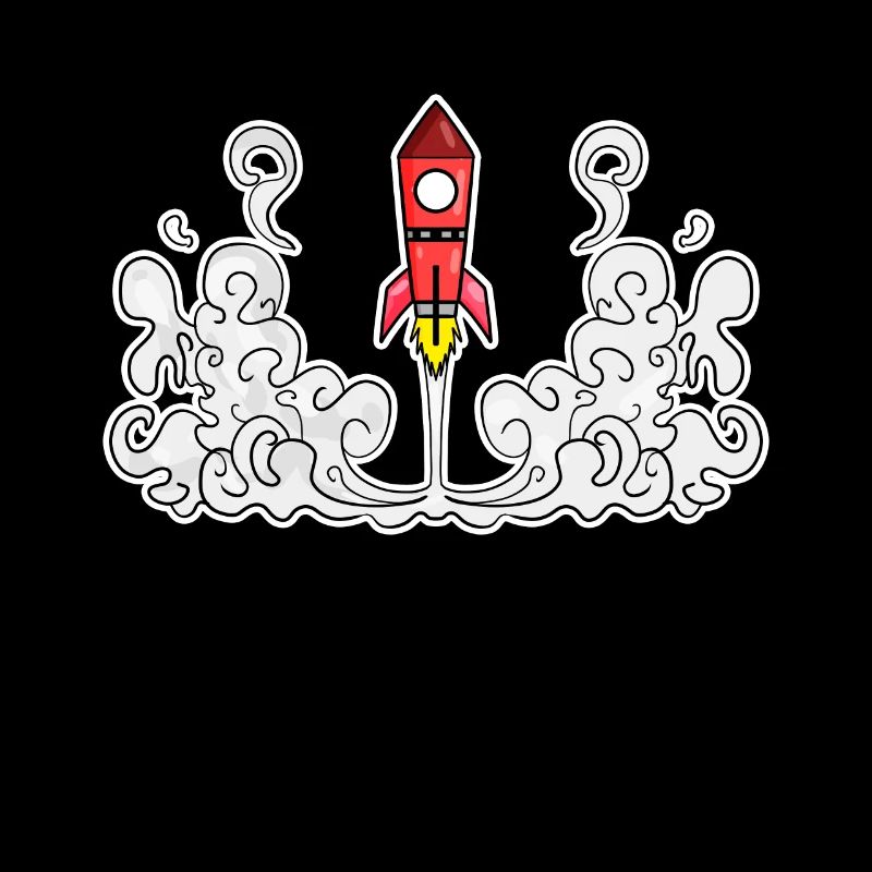 Lancement de fusée