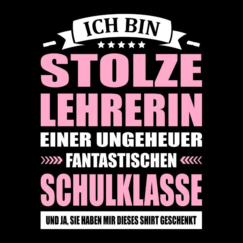 Stolze Lehrerin Schulklasse Abschied Grundschule