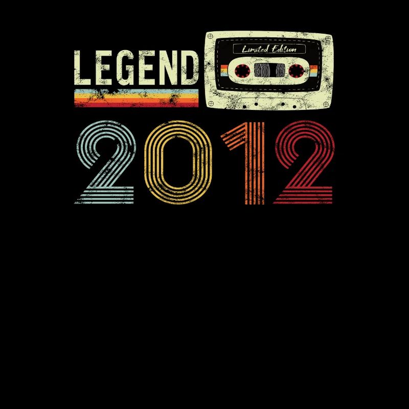 2012 Geburtstag Vintage Cassette