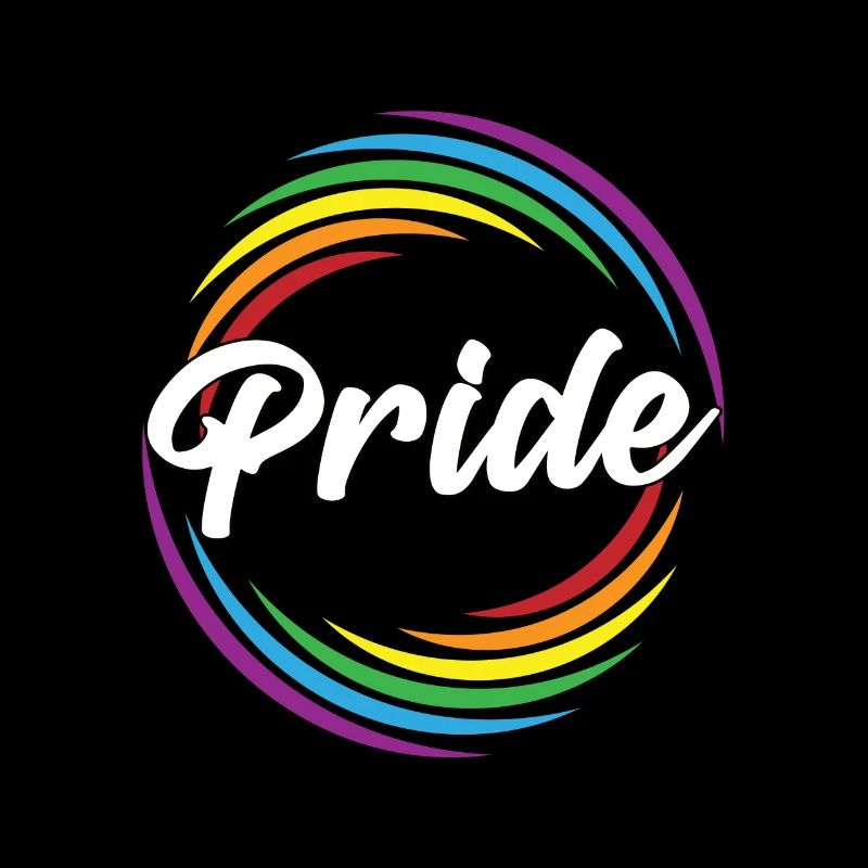 Pride Rainbow Swirl