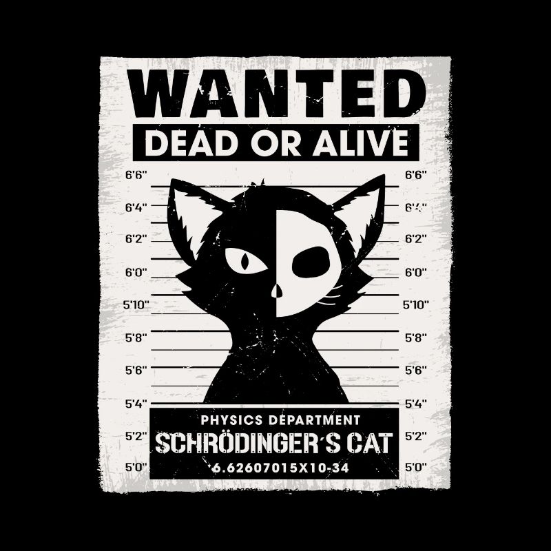Wanted Dead Or Alive Schrodingers Cat