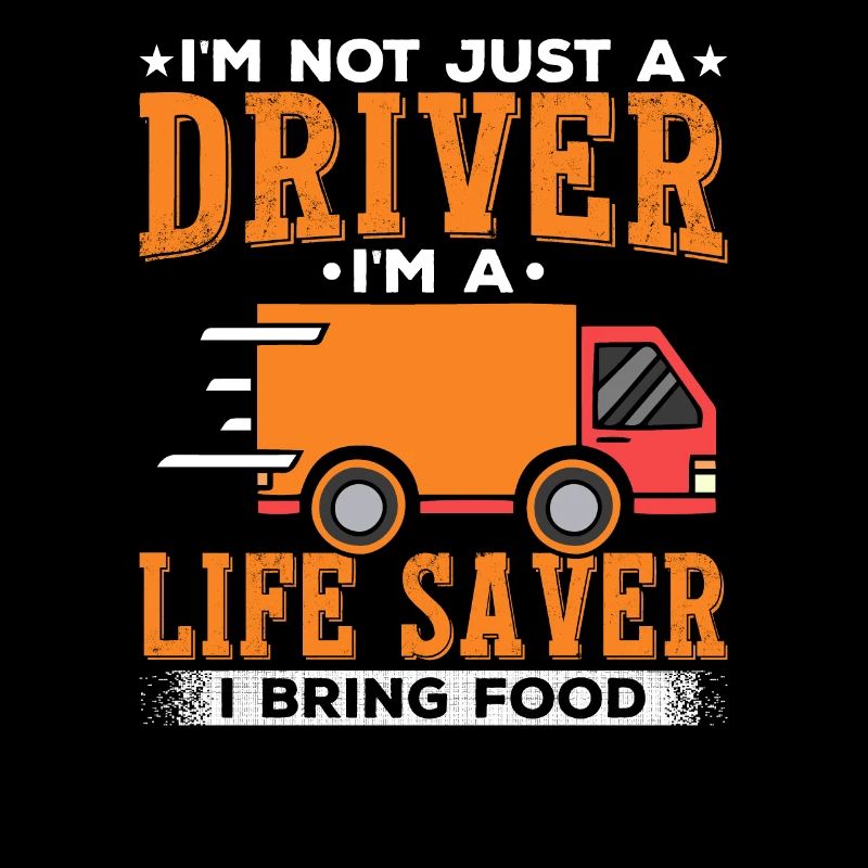 Delivery driver, I bring food, drive