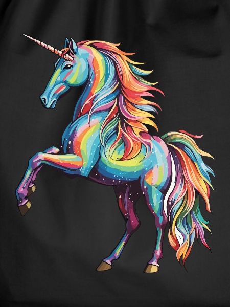 Regenbogen Einhorn